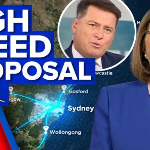 High speed trains finally getting traction as government flags legislation | 9 News Australia