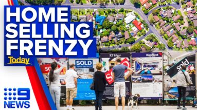 Sales period for Aussie homes far shorter compared to pre-COVID | 9 News Australia