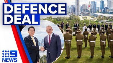 Australia and Japan sign 'landmark' security agreement | 9 News Australia