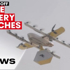 Coles' Drone Delivery explained, as new service launches today | 7NEWS