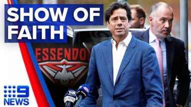 AFL boss defends Thorburn after Essendon hire backflip | 9 News Australia