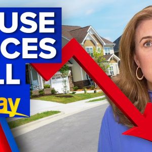 Which suburbs have seen the biggest drops in house prices? | 9 News Australia