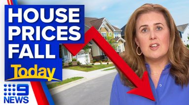 Which suburbs have seen the biggest drops in house prices? | 9 News Australia