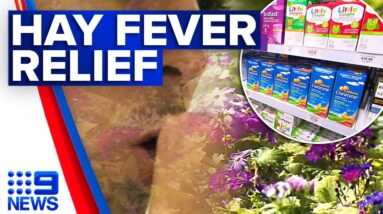 Australia welcomes new treatment to help hay fever sufferers | 9 News Australia