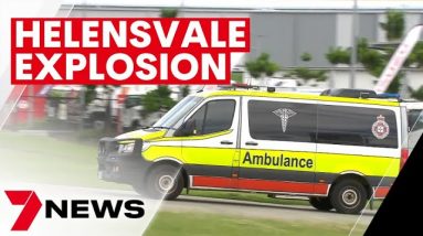 Man fighting for life after explosion at Helensvale | 7NEWS