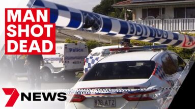 Man shot dead in Oxley front yard near Corinda State School | 7NEWS