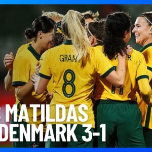 Matildas Beat Denmark For First Time l 10 News First