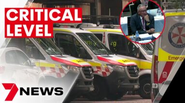 Patients in ambulances are waiting hours in Sydney | 7NEWS