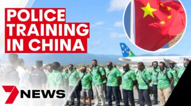 Solomon Islands police officers to be trained in China | 7NEWS