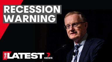 Lowering inflation 'almost certainly' involves a recession according to RBA Governor | 7NEWS