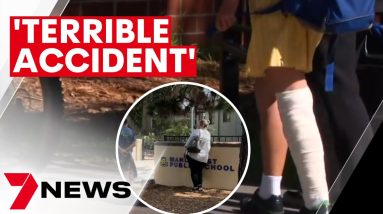 Dangerous science experiment at Manly West Public School | 7NEWS