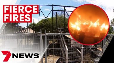 Elderly woman dies after fire rips through Toowoomba unit | 7NEWS