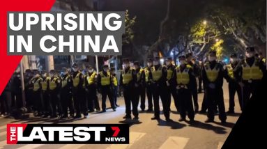 Protests erupt in China over COVID-zero policy | 7NEWS