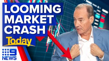 US economist predicting major global market turmoil | 9 News Australia