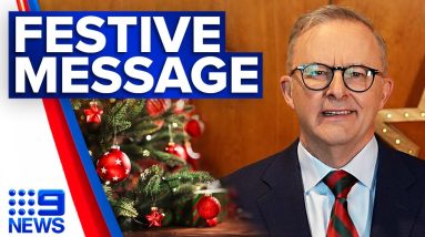 Albanese thanks Aussies spending Christmas working in annual address | 9 News Australia