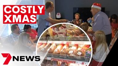 Inflation impacting the price of mince pies, thickened cream, cranberry sauce and turkey | 7NEWS