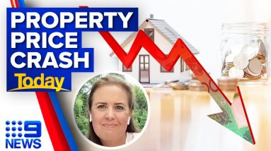 IMF warns of major property price crash | 9 News Australia