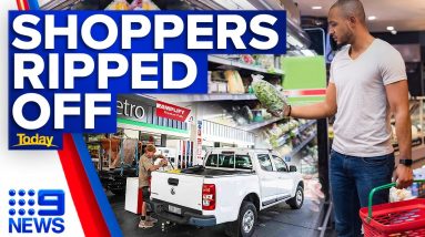 Petrol stations and supermarkets caught rorting Aussies shoppers | 9 News Australia