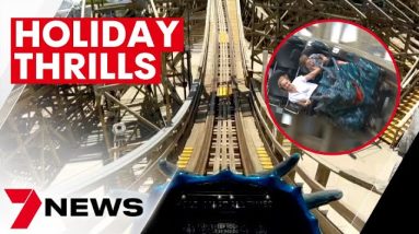 Leviathan rollercoaster opens at Sea World on the Gold Coast | 7NEWS