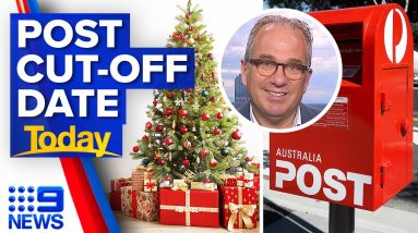 Australia Post's cut-off deadline for December 12 in most states | 9 News Australia