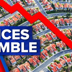 Property prices tumble in biggest yearly drop since global financial crisis | 9 News Australia