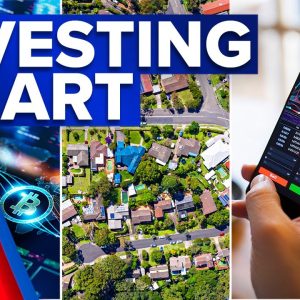 Property, stocks or cryptocurrency: Where should you invest your money? | 9 News Australia
