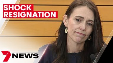 New Zealand Prime Minister Jacinda Ardern announces shock resignation | 7NEWS