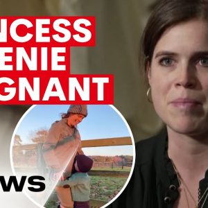 Princess Eugenie announces pregnancy | 7NEWS