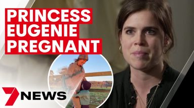 Princess Eugenie announces pregnancy | 7NEWS