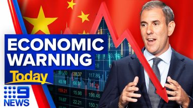 Warning that China’s economic slowdown could pose challenge to Australia | 9 News Australia