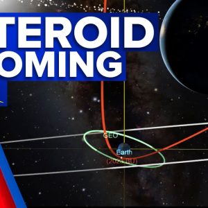 Asteroid size of ‘delivery truck’ hurtling towards Earth | 9 News Australia