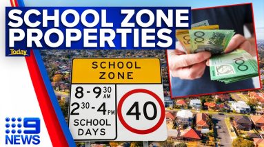 House prices in school catchments skyrocket by 10 per cent | 9 News Australia