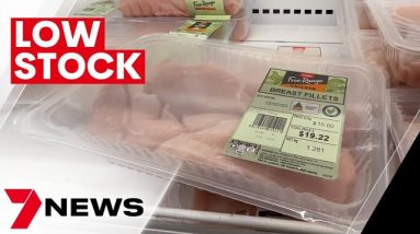 Chicken running low in Queensland supermarkets | 7NEWS