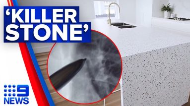 Calls to ban engineering stone product over deadly silica dust threat | 9 News Australia