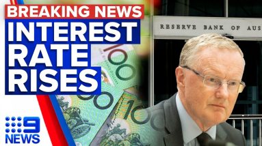 Reserve Bank hands down ninth-straight interest rate hike | 9 News Australia