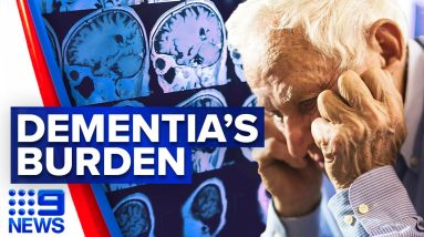 Dementia overtakes heart disease as biggest disease burden | 9 News Australia