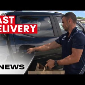 Uber-style grocery service launches across South East Queensland | 7NEWS