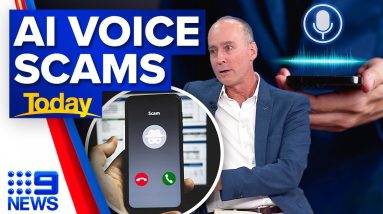 Cyber criminals cloning voices with AI to scam Australians | 9 News Australia