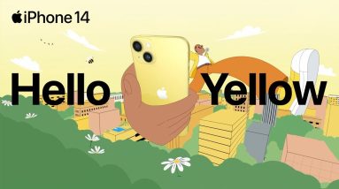 iPhone 14 & iPhone 14 Plus | Hello Yellow | Apple