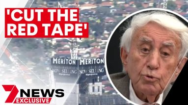 Meriton founder Harry Triguboff warns that Australia is headed for a recession | 7NEWS