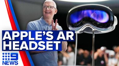 Apple launches augmented reality headset, Apple Vision Pro | 9 News Australia