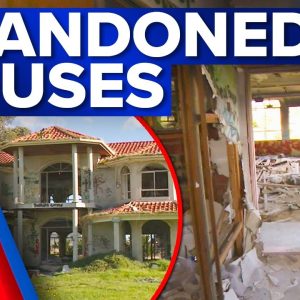 Abandoned homes across Melbourne left to rot amid housing crisis | 9 News Australia