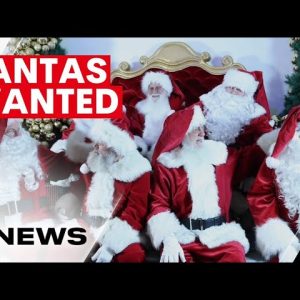 Recruitment drive underway for Queenslanders seniors to become Santas in December | 7NEWS