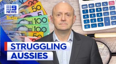 Aussies battle to pay unexpected bills as inflation hits hard | 9 News Australia