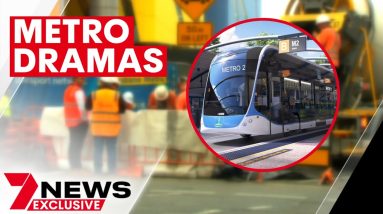 Financial troubles hit major Brisbane Metro project | 7NEWS