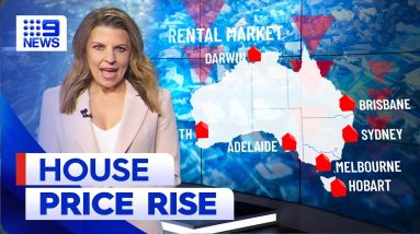 Sydney housing prices on the rise amid cost of living crisis | 9 News Australia