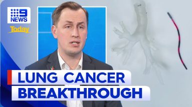 World first robot that could transform lung cancer treatment | 9 News Australia