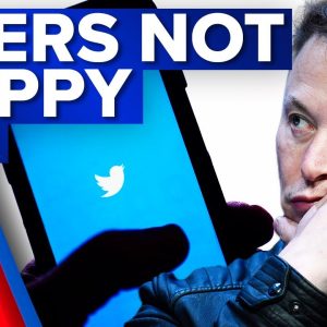 Elon Musk receives backlash over new major Twitter changes | 9 News Australia