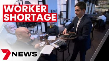 Australian employers facing worker shortage as jobless rate falls further | 7NEWS