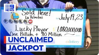 Search on for LA resident who won $1.6 billion in US Powerball | 9 News Australia